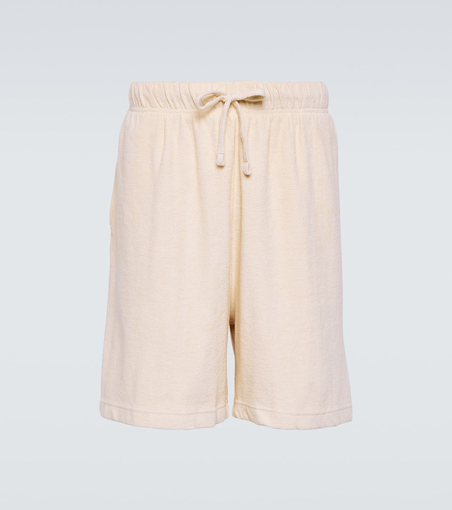 Logo cotton shorts