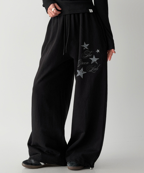 Star Patch Sweatpants