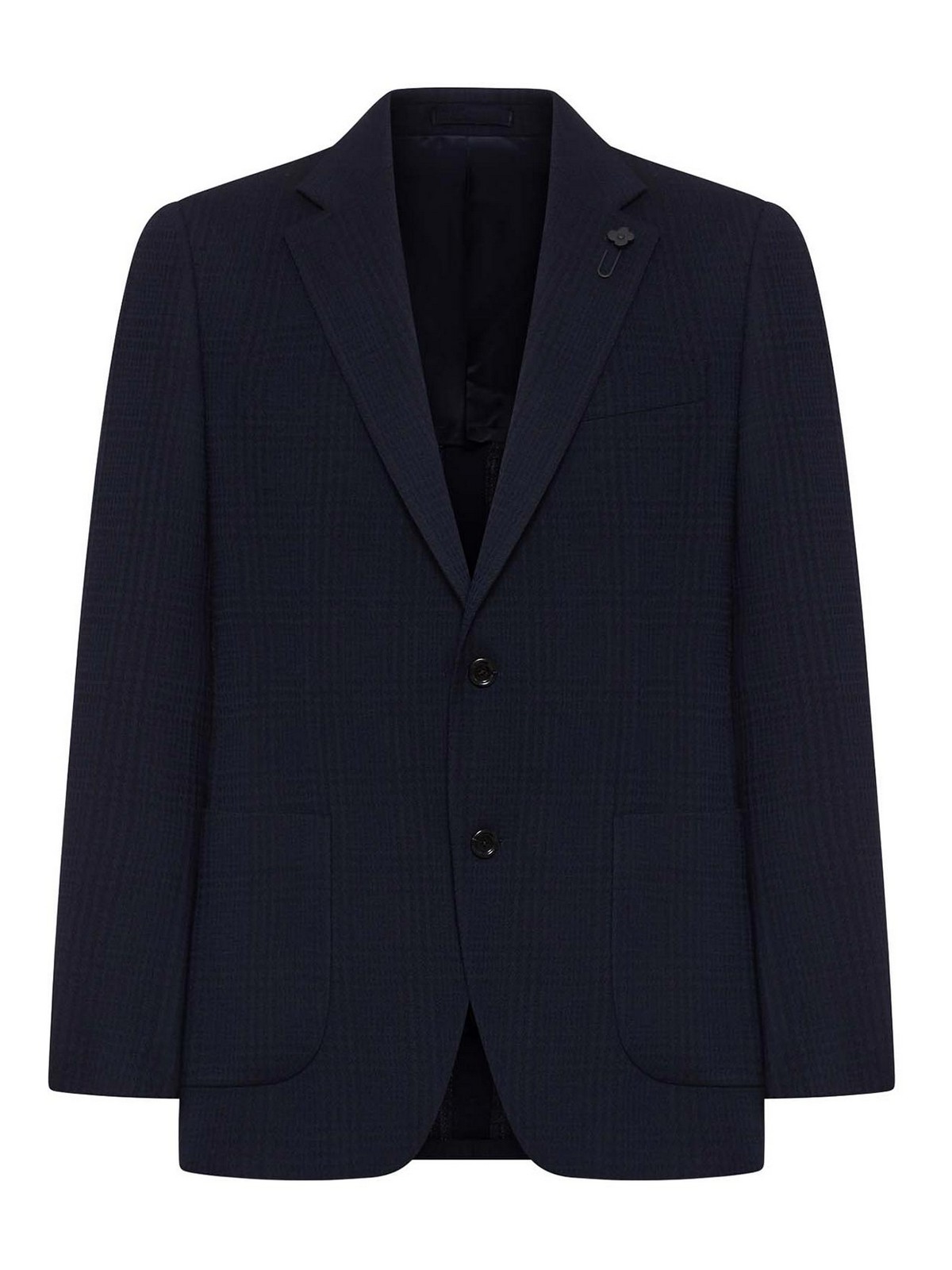 Single-Breasted Tailored Jacket