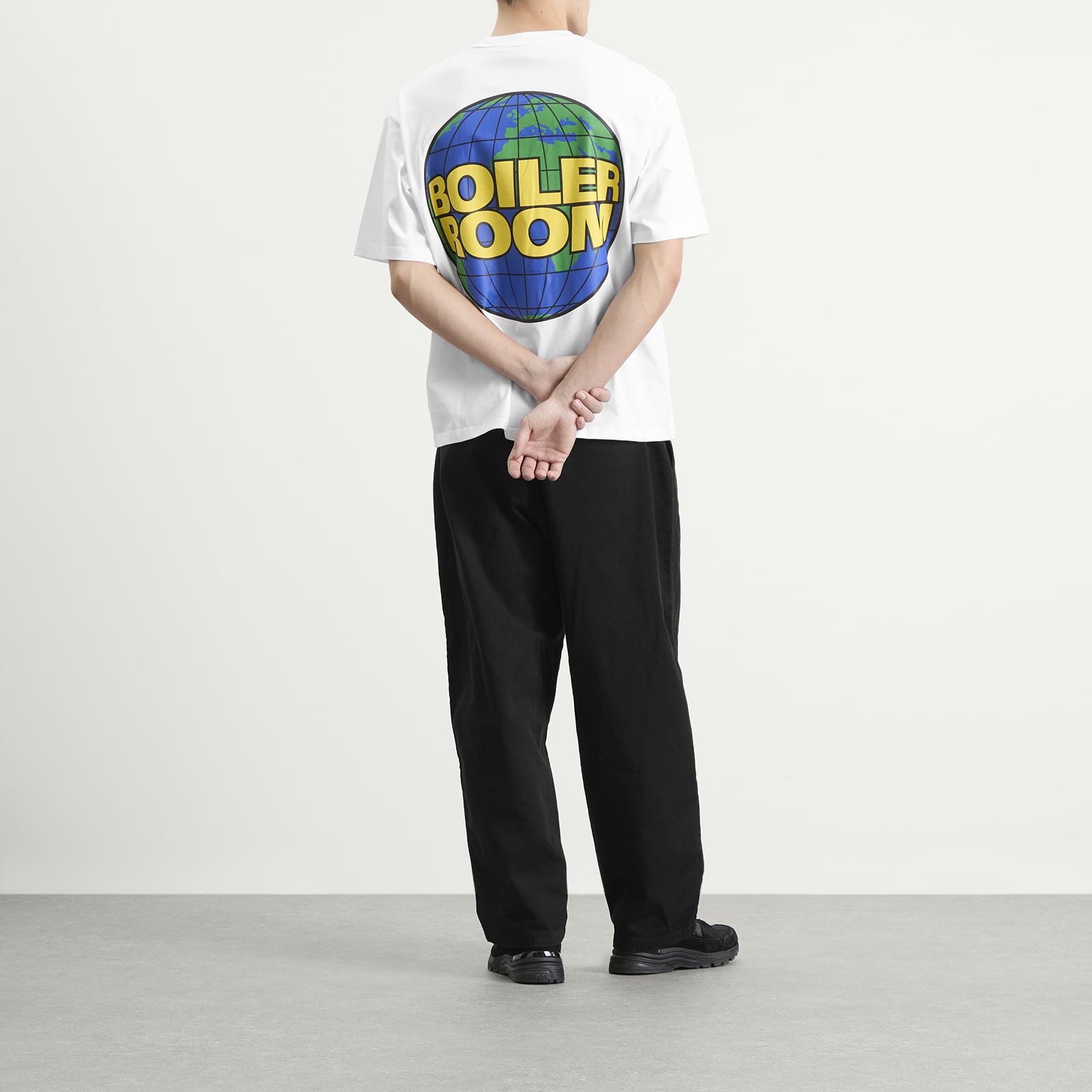 Men's Globe Logo T-Shirt White