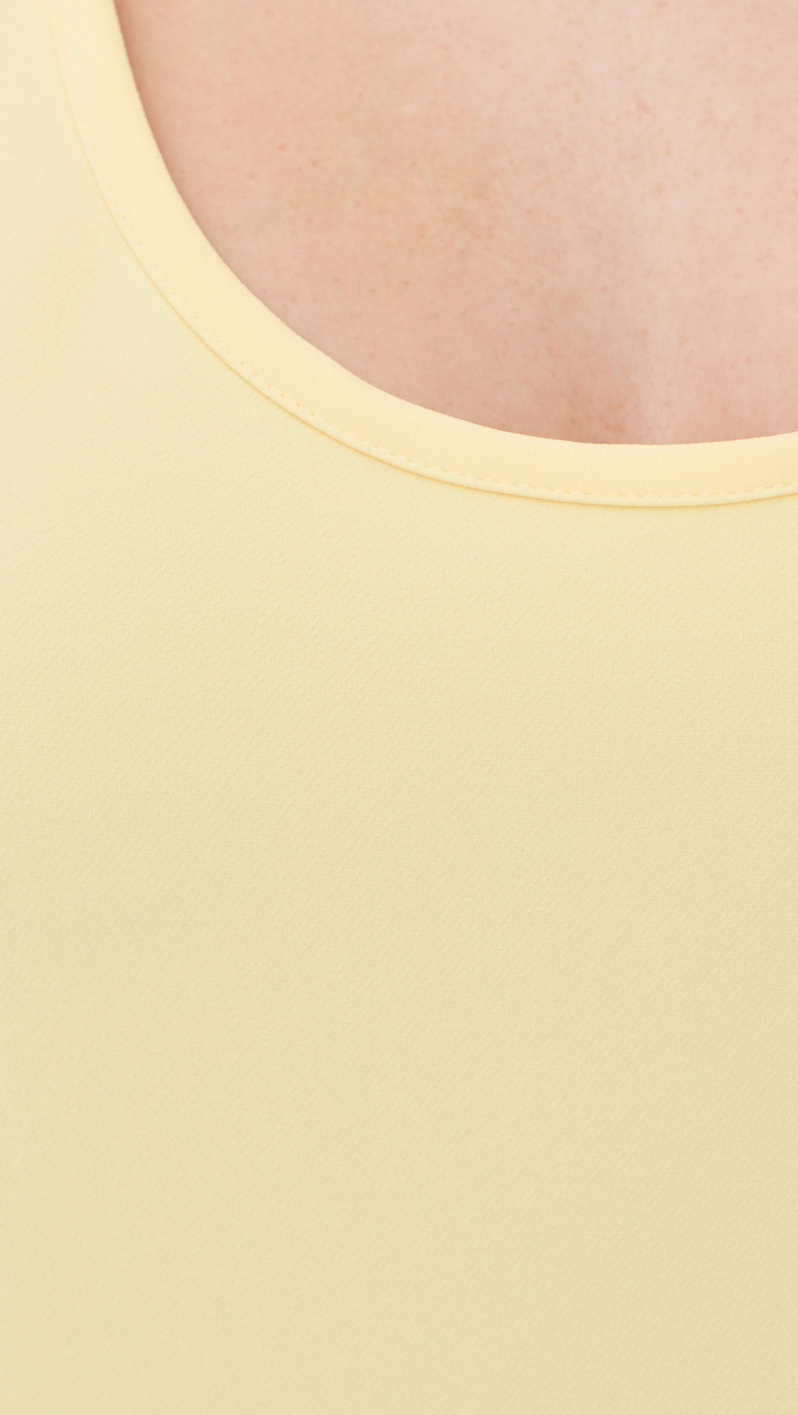 WARDROBE. NYC Matte Tank Dress Lemon