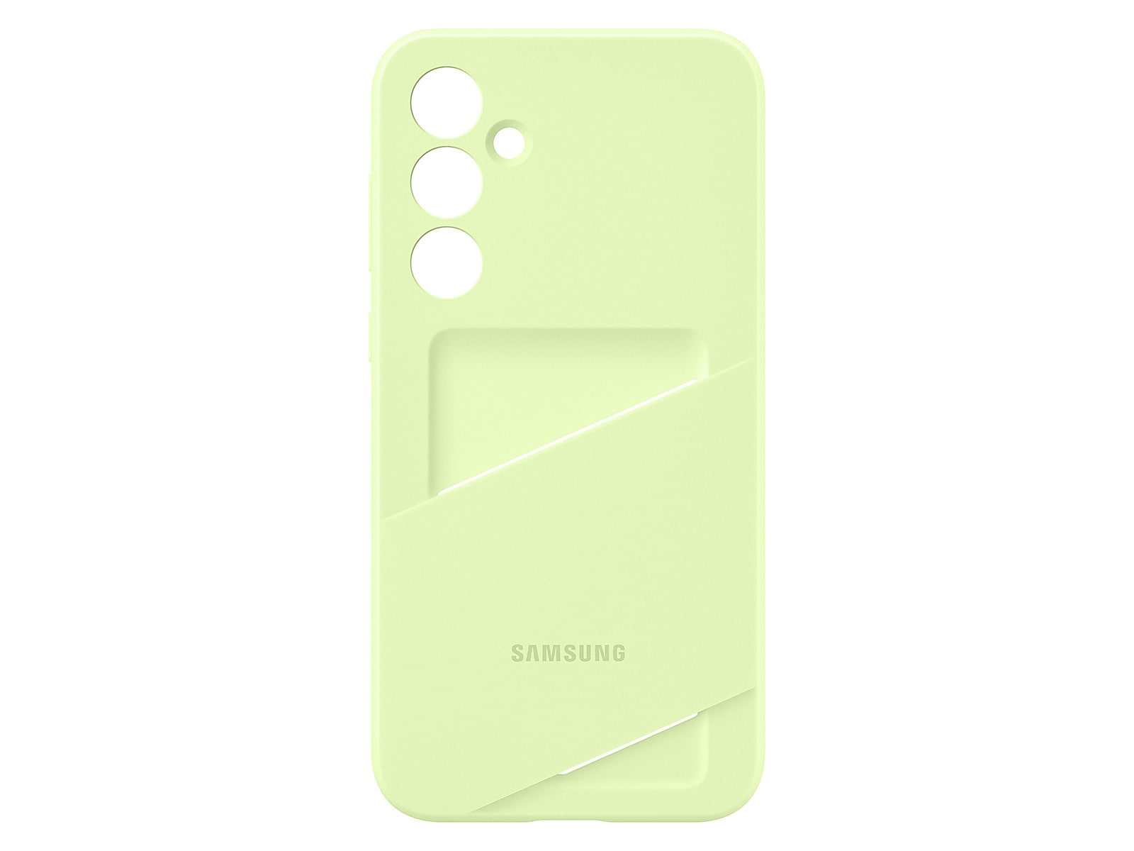 Galaxy A35 5G Silicone Card Slot Case in Lime(EF-OA356TMEGUS)