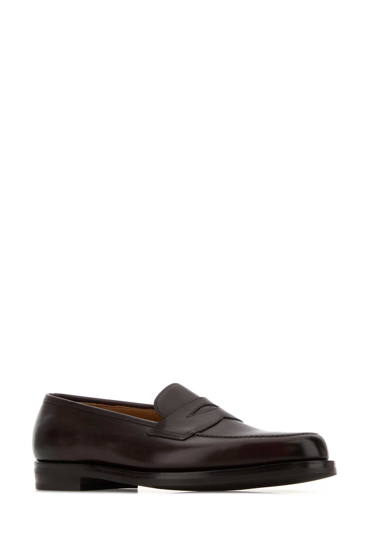 Edward Green Chocolate Leather Pimlico Loafer