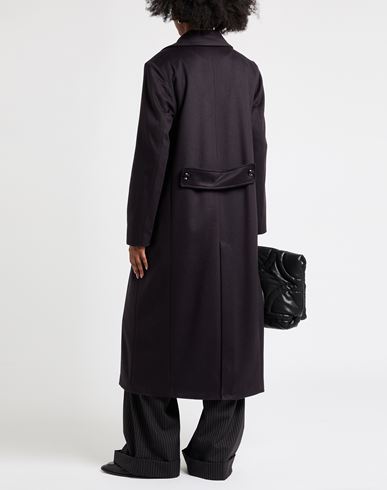 Paltò Woman Coat Midnight blue Size 6 Cashmere
