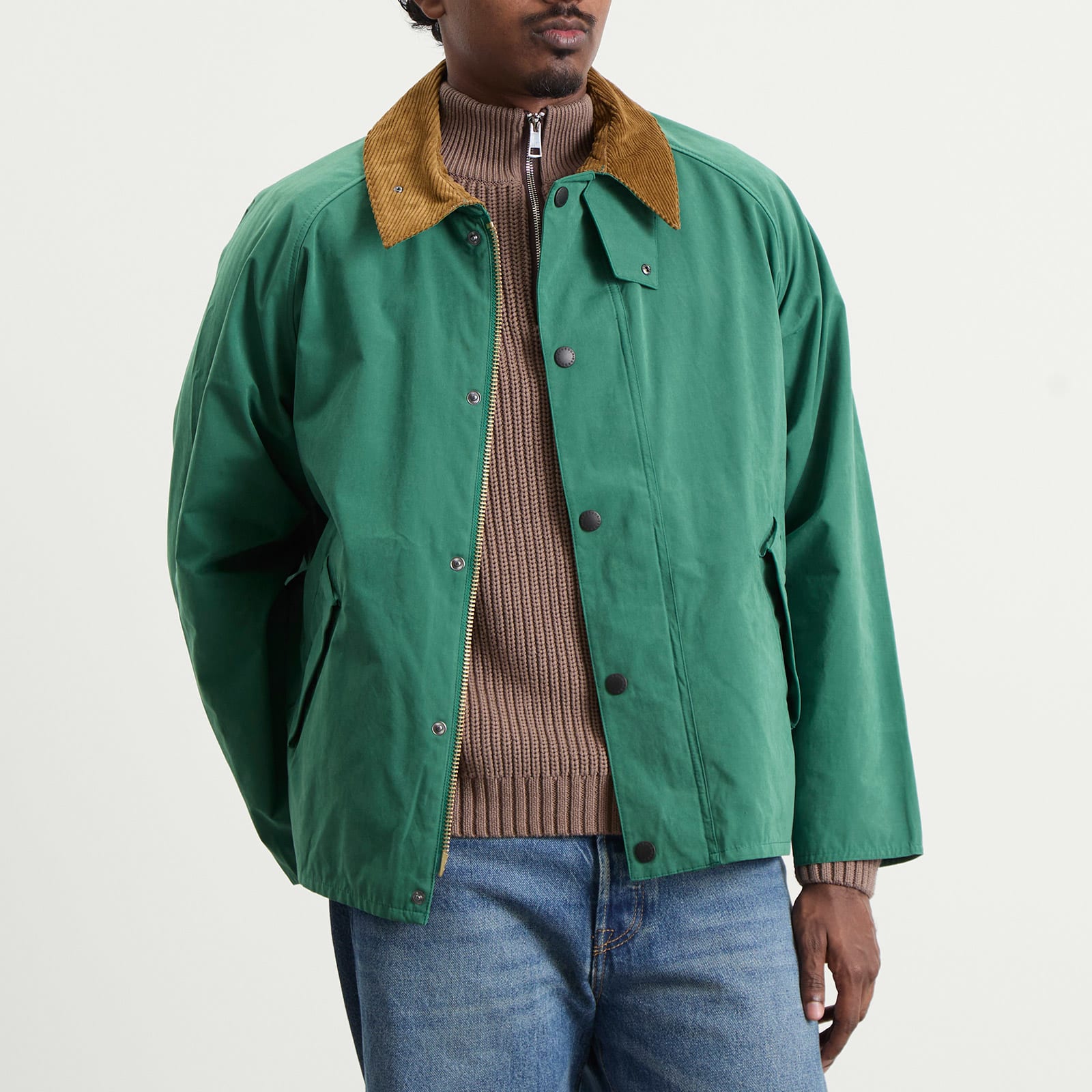 Men's OS Transporter Casual Jacket in Racing Green