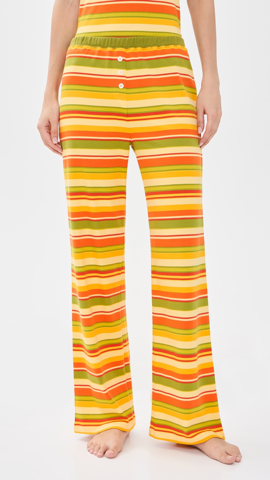 Baby Jean Long PJ Set Autumn Multi P