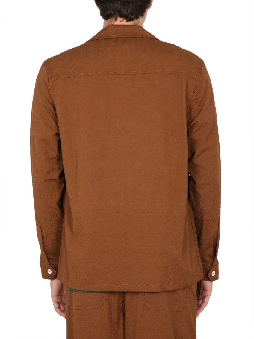 Brown Regular Solid Shirt