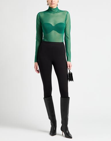 Woman Bodysuit Green Size 4 Polyamide, Elastane