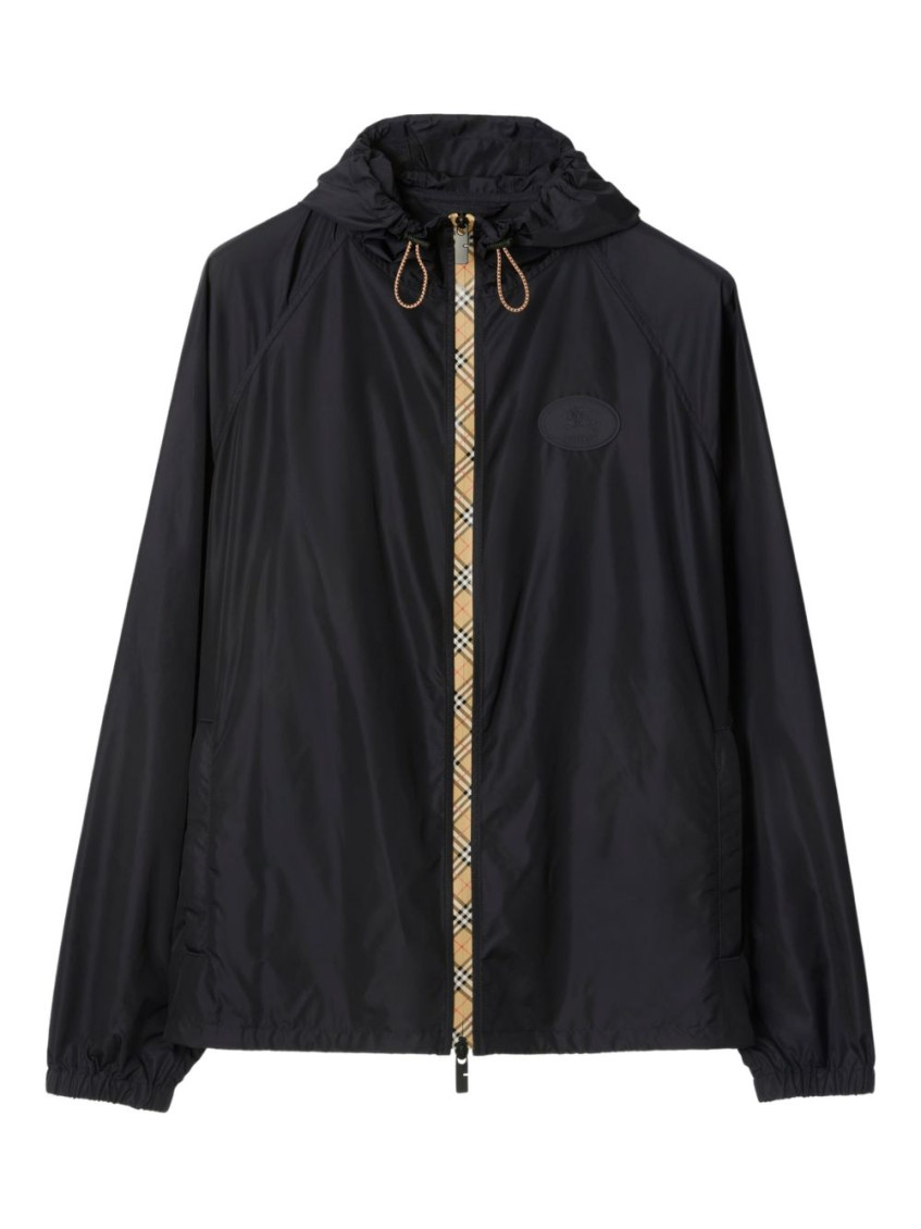 Burberry - hooded relaxed-fit jacket