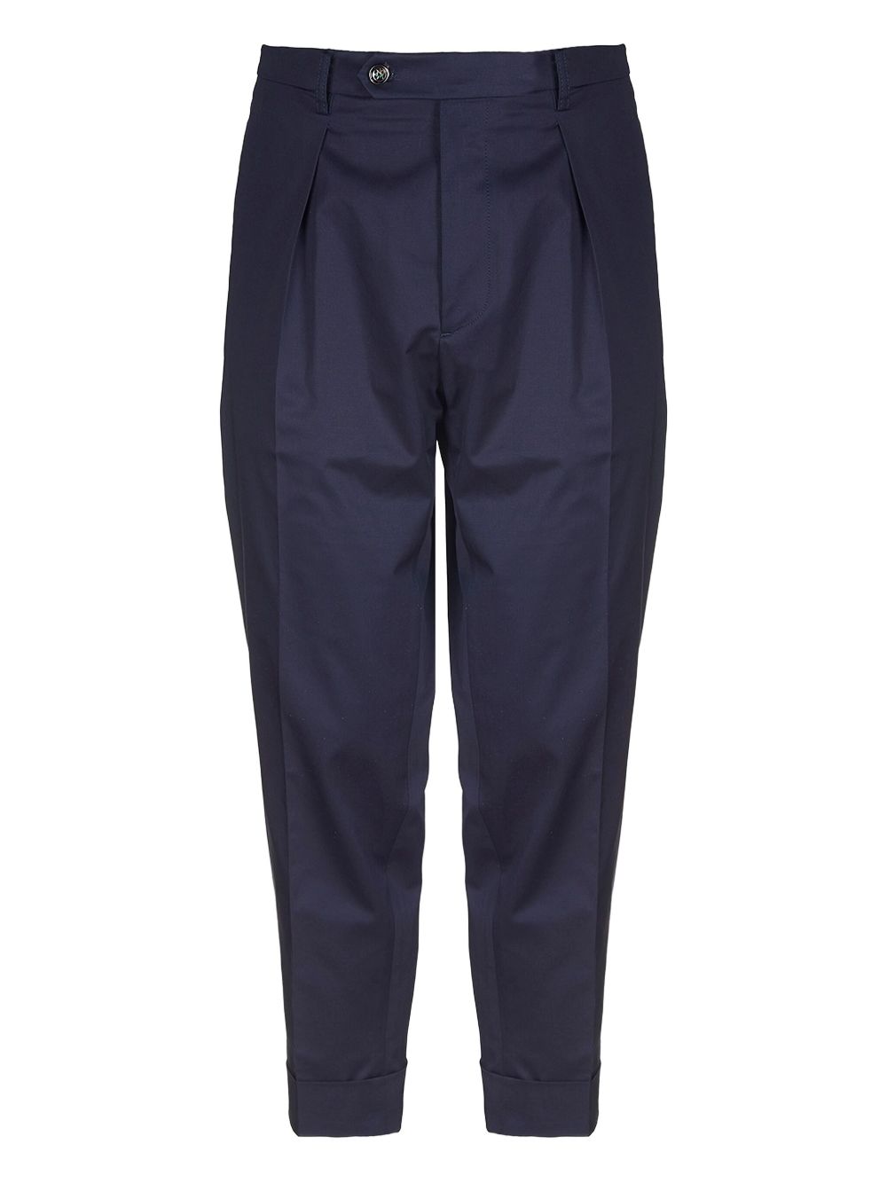 Pleated trousers - Blue