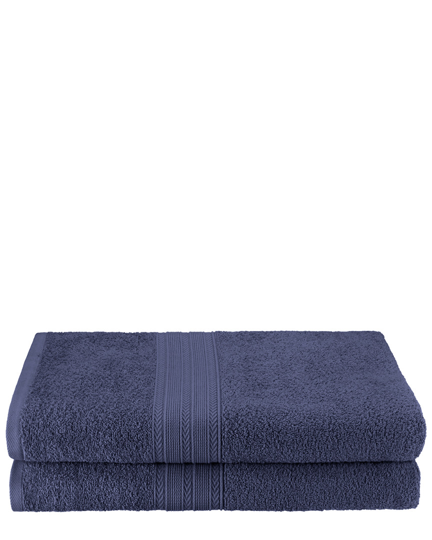 Superior Eco-Friendly Absorbent 2pc Bath Cotton Sheet Set