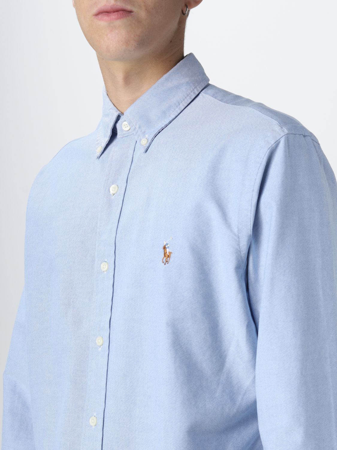 Shirt Men color Blue