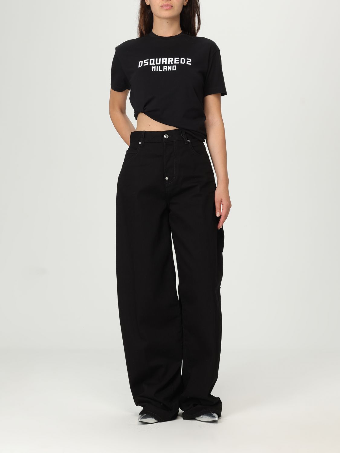 T-Shirt Woman color Black