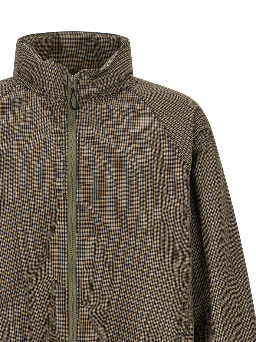 Green Checked Jacket