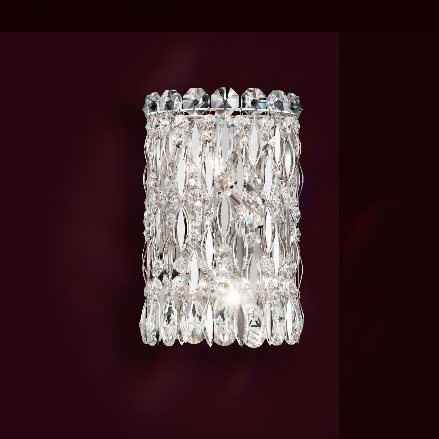 Sarella 2-Light Bathroom Vanity Light in Stainless Stee