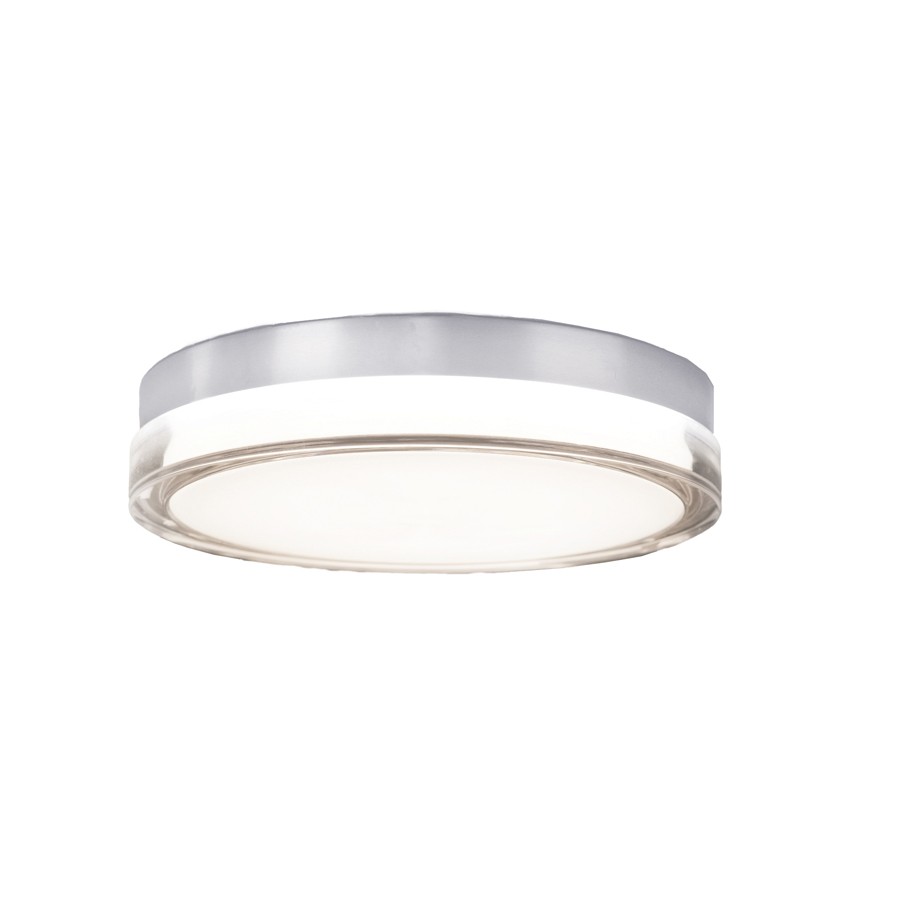 Stainless Steel LED Outdoor Flush Mount from the Pi Collection