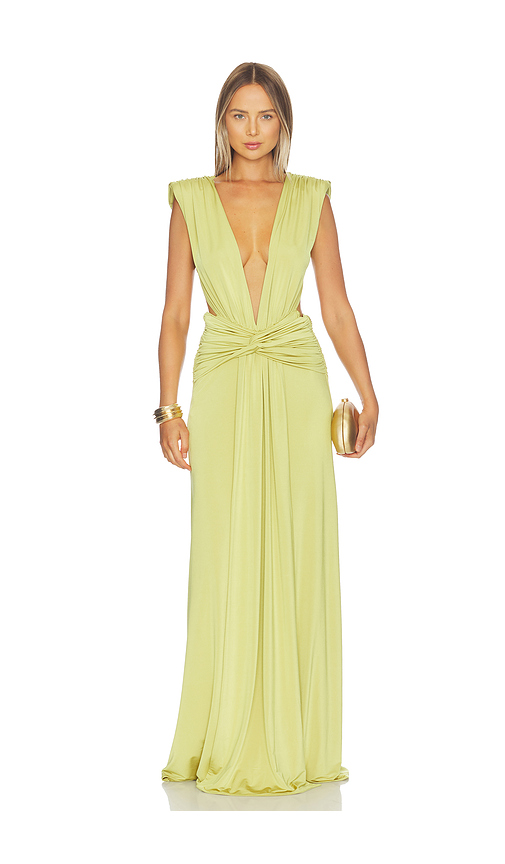 AWAVE Studio Maxi Dress in Green. 34/2. Also /4, 38/6, 40/8