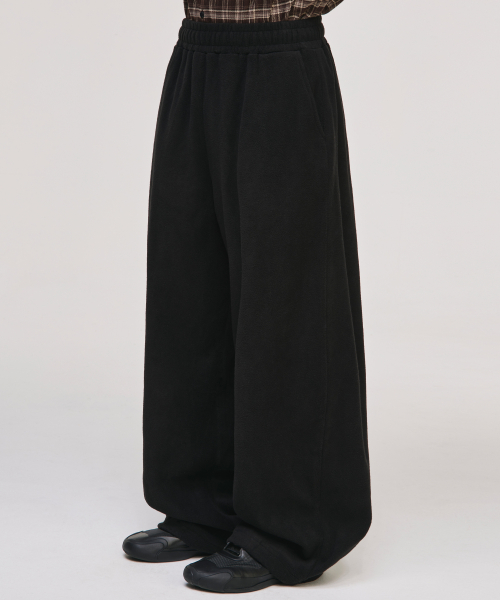 Wide Polar Fleece Training Pants