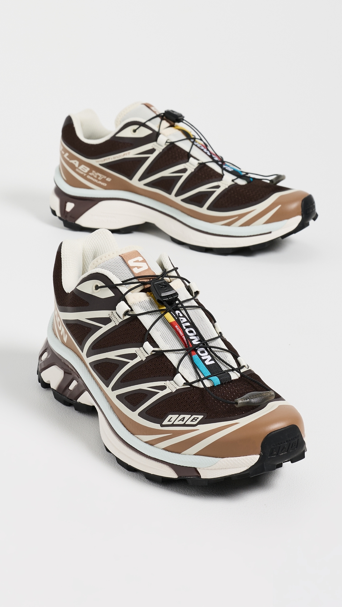 XT-6 Sneakers Black Coffee/Burro/Chocolate