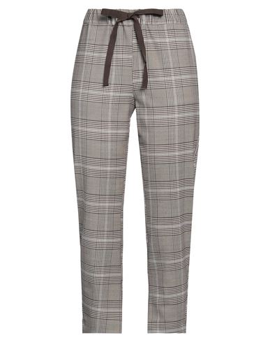 Woman Pants Dark brown