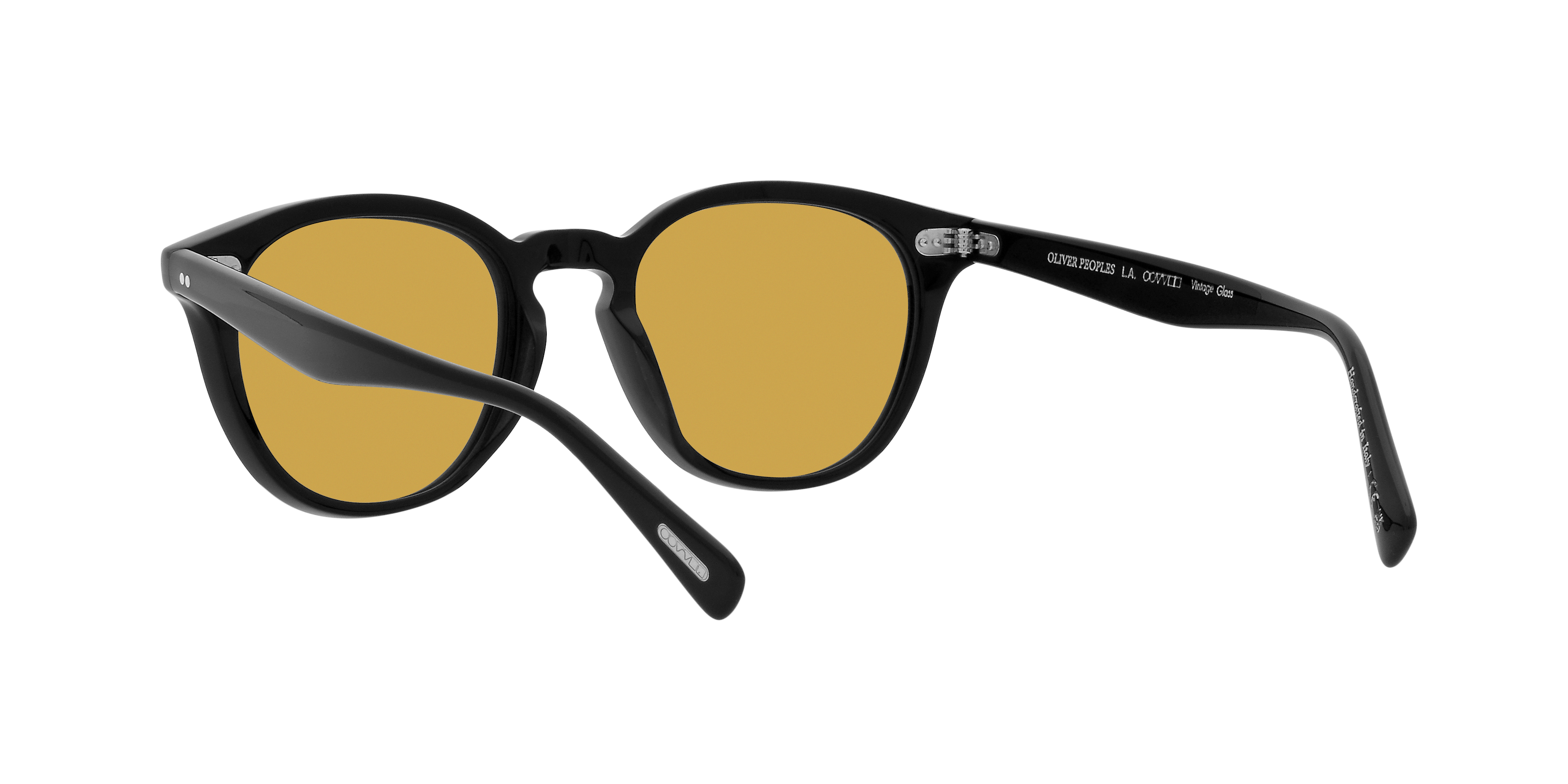 Oliver Peoples Unisex Oliver Peoples OV5454SU DESMON SUN 10050F Sunglasses Acetate Black Yellow Pantos Norma