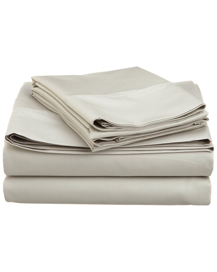 Superior Blend Solid 600 Thread Count Cotton Rich Deep Pocket Sheet Set