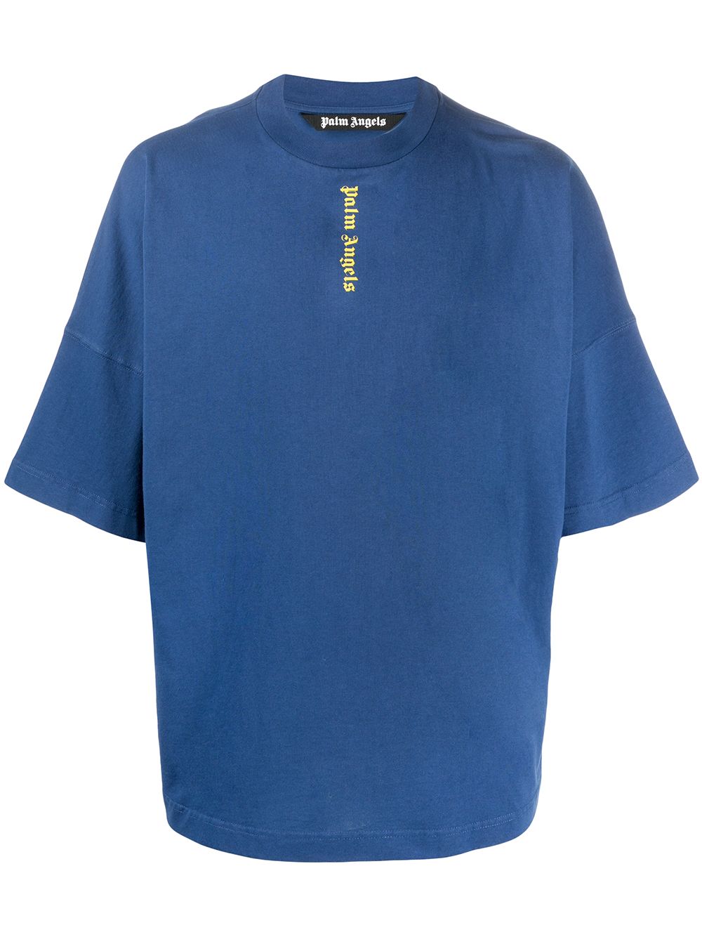 Logo print T-shirt - Blue