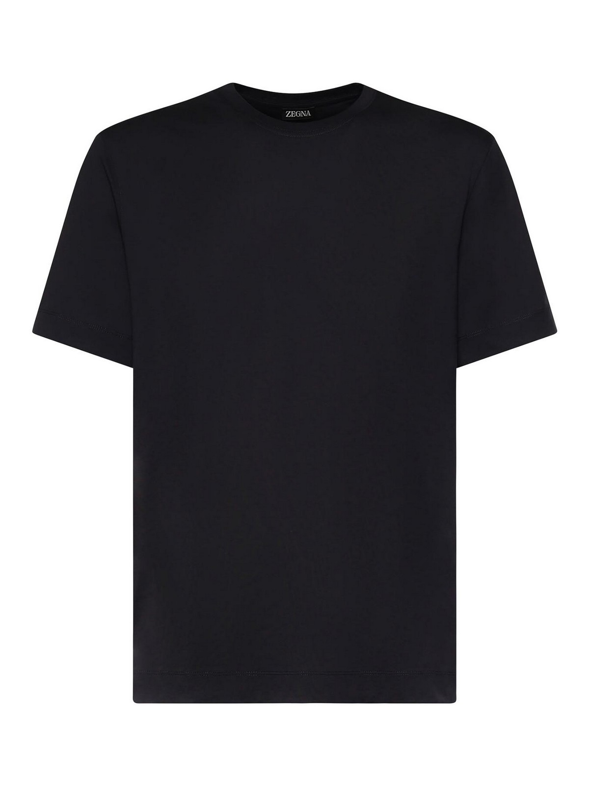 T-Shirts And Polos Navy Blue Cotton - Men