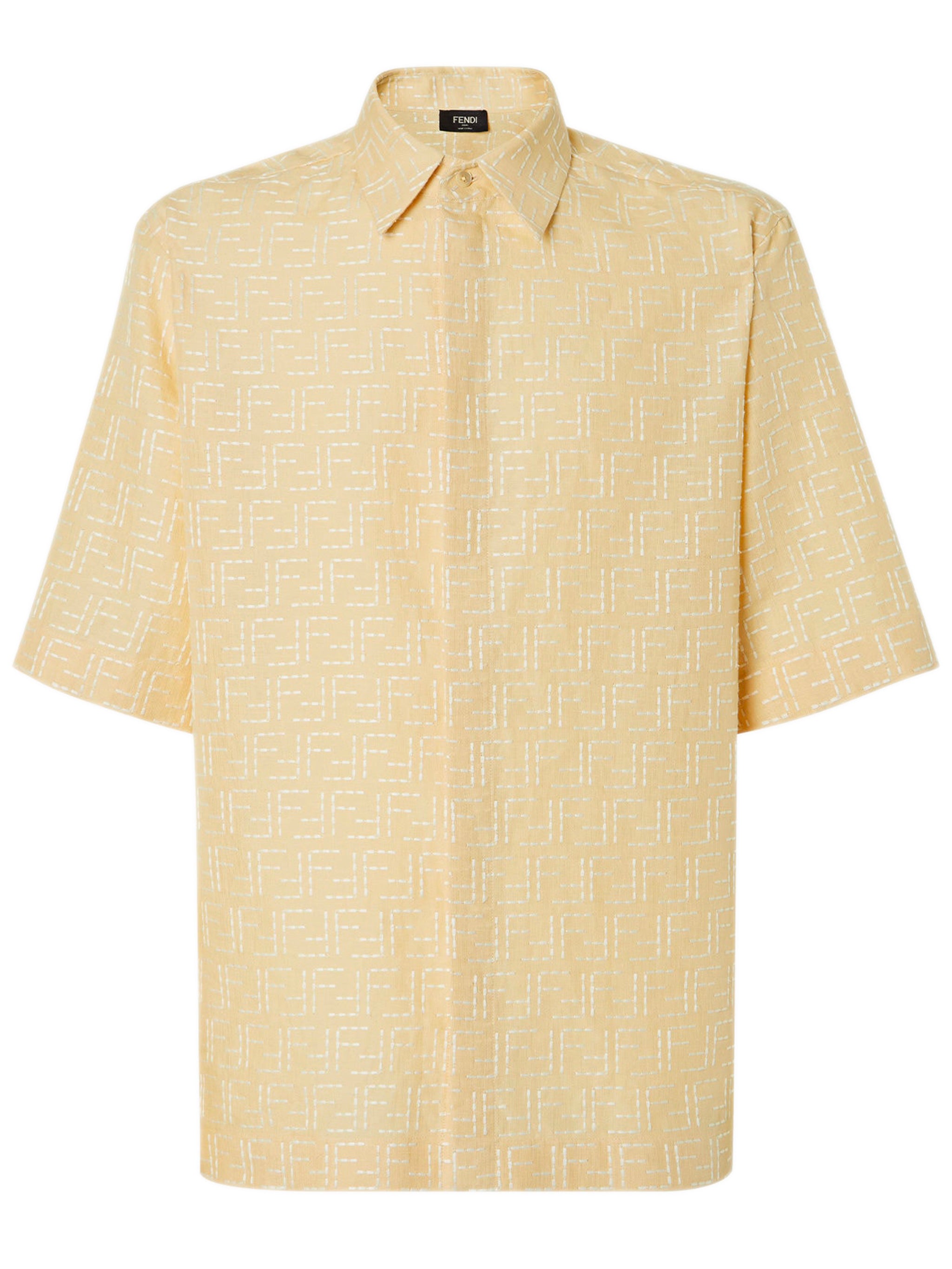 Oversized Short-Sleeved Shirt - Size 48