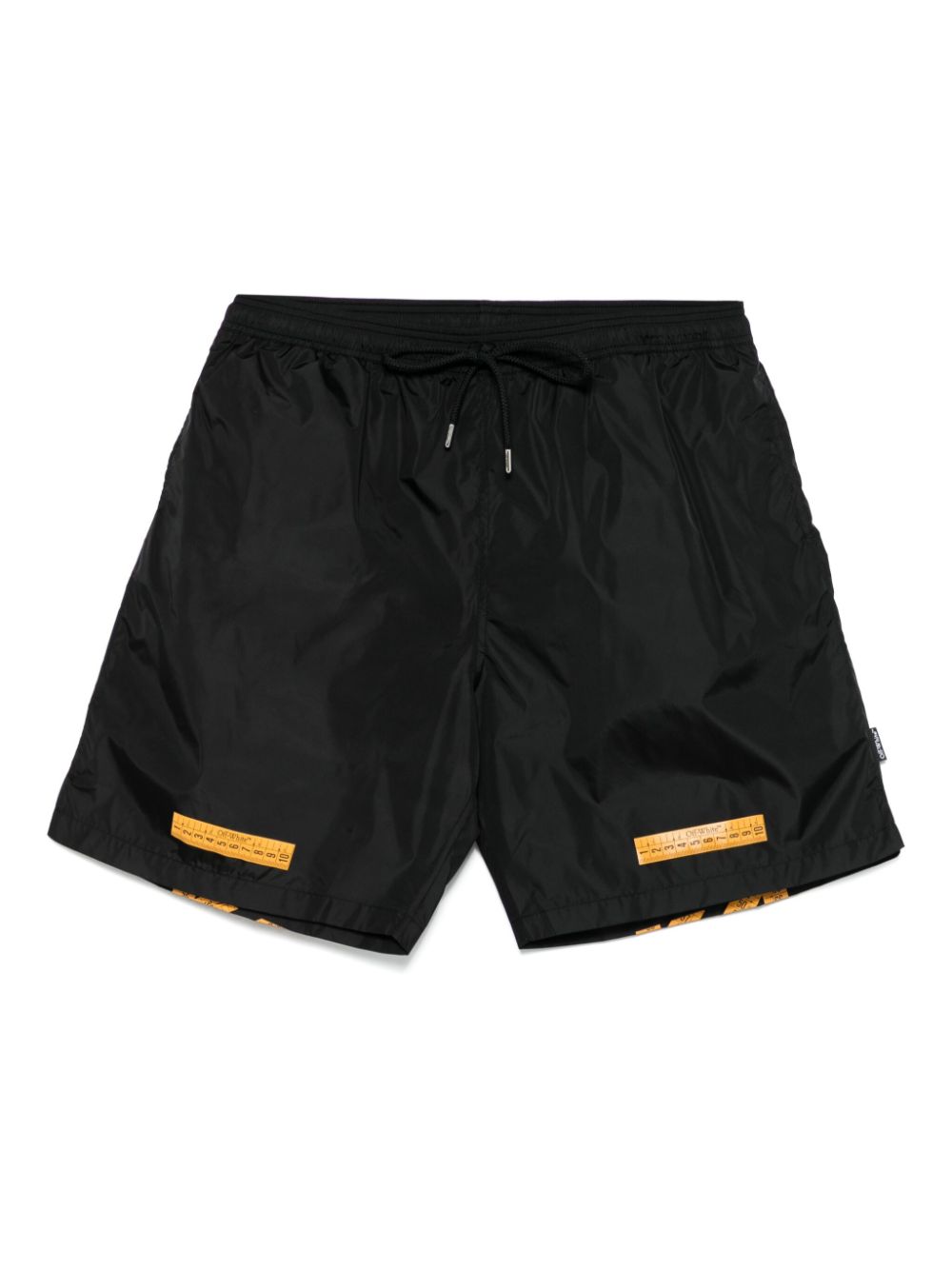 Tape Surfer Black Polyamide Swimsuit