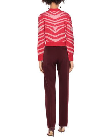 Woman Cardigan Red Size L Wool, Mohair wool, Nylon