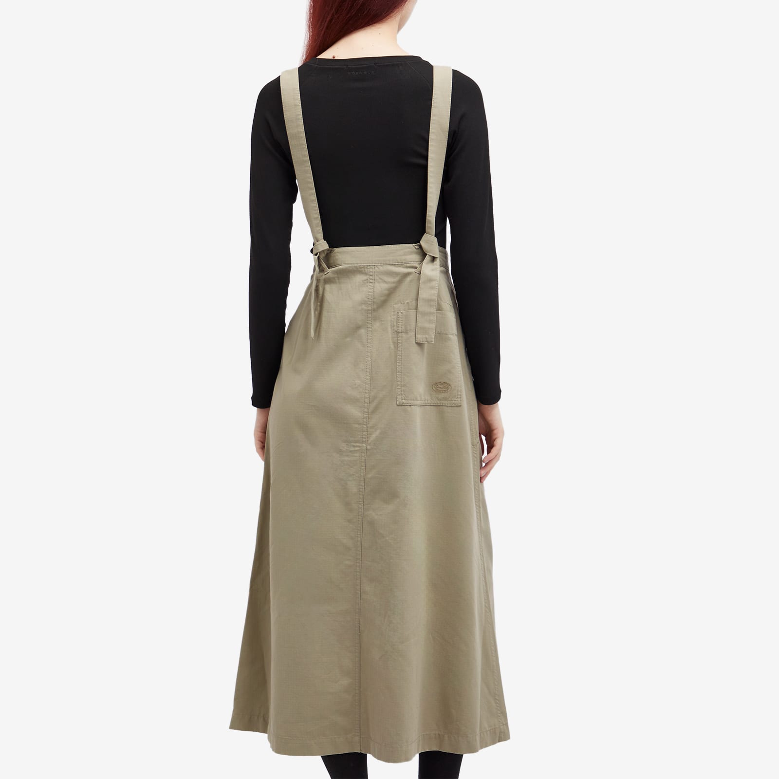 Women's Takibi Ripstop Midi Skirt in Lightgrey