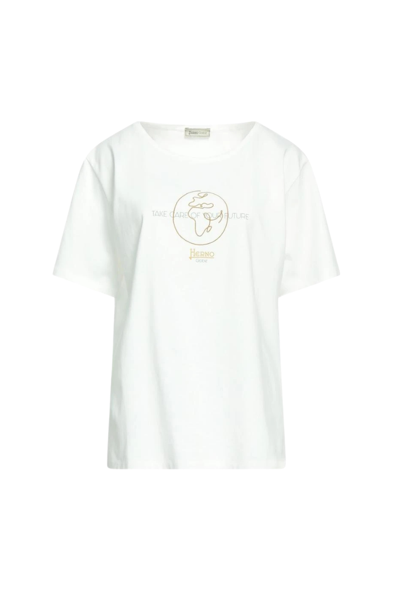 Logo-Embroidered T-Shirt — White