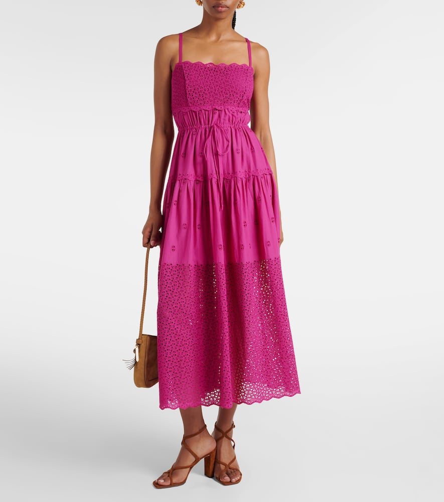 Ulla Johnson Isadore cotton voile maxi dress