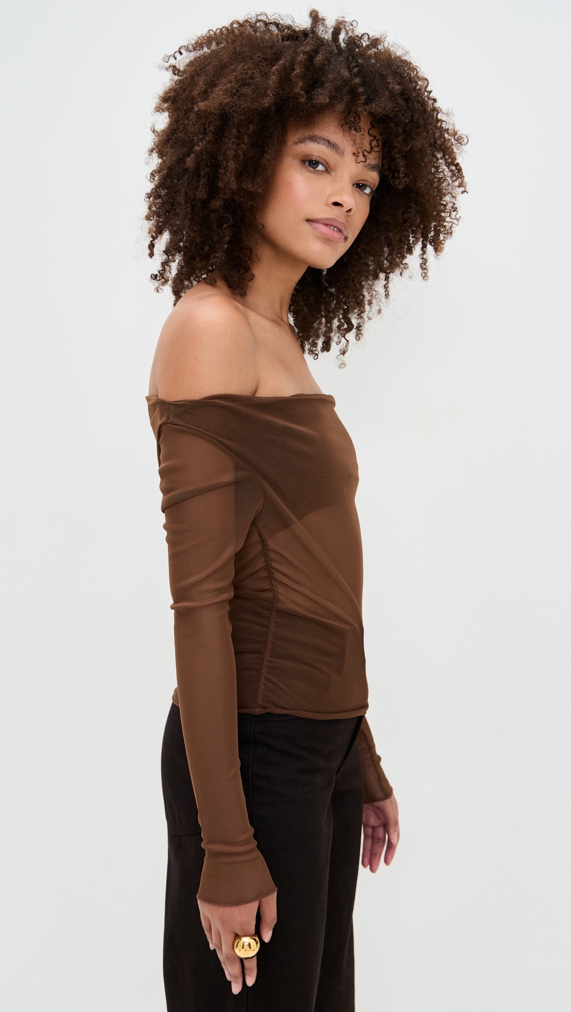 Scarlet Top Brown