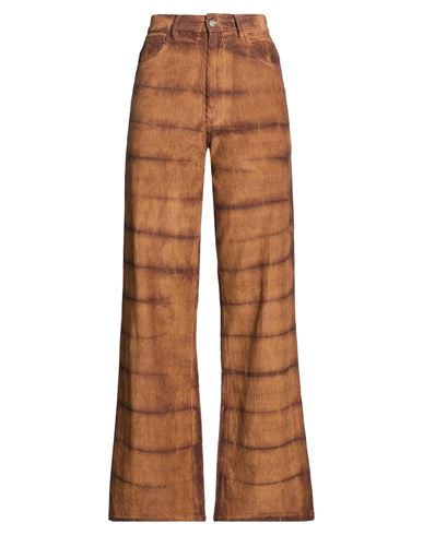 Woman Pants Brown Size 4 Cotton
