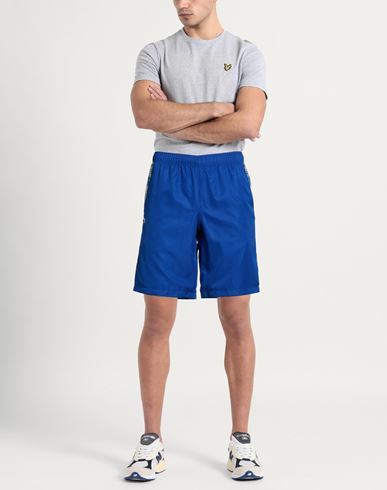 Man Shorts & Bermuda Shorts Bright blue Size 4 Polyester