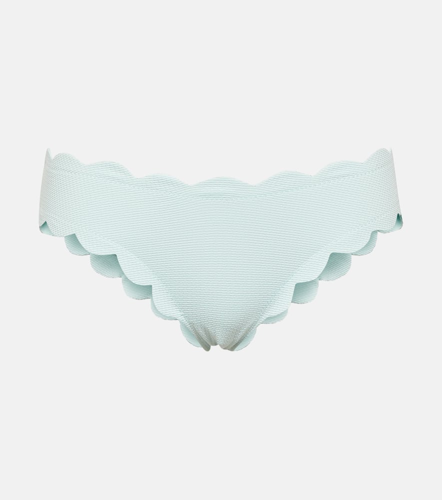 Marysia Scalloped strapless swimsuit