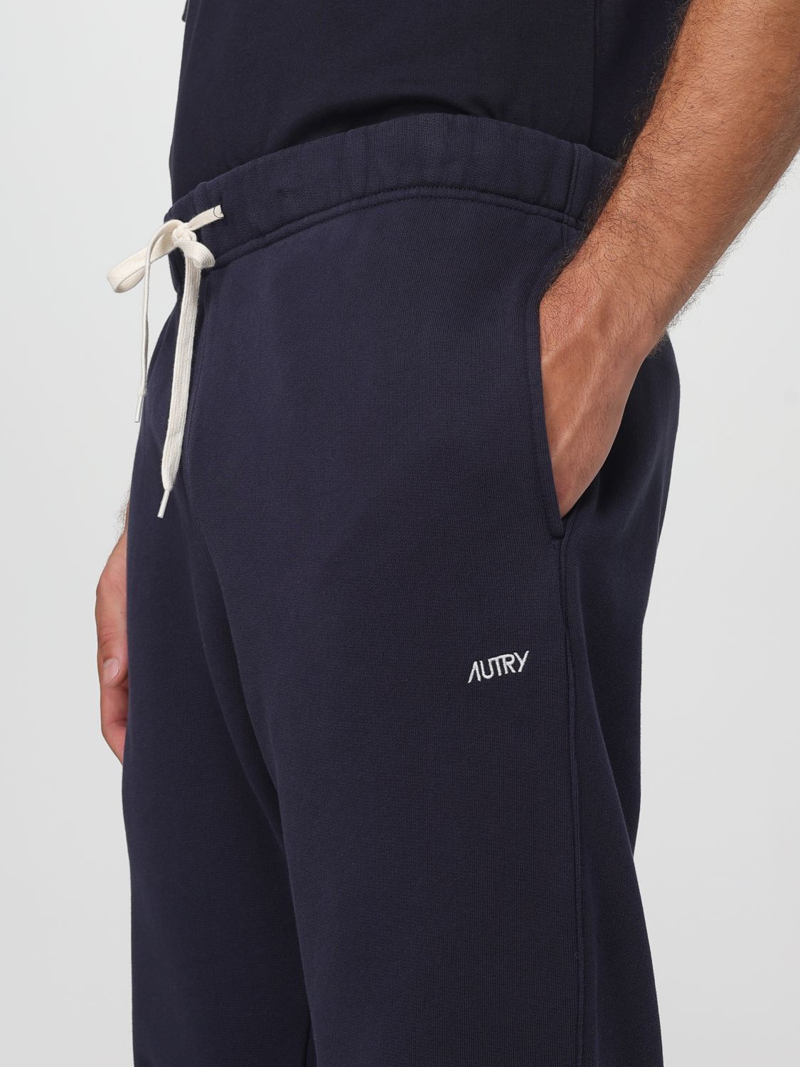 Pants Men color Blue