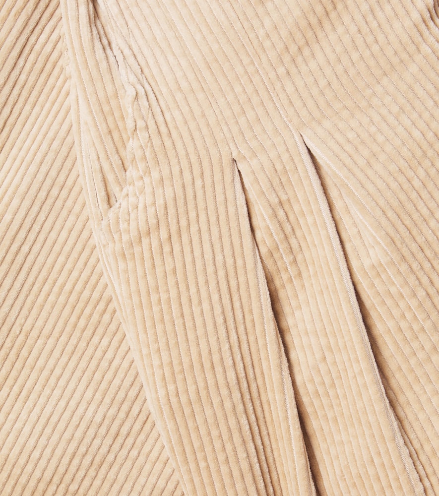Suri cotton corduroy wide-leg pants
