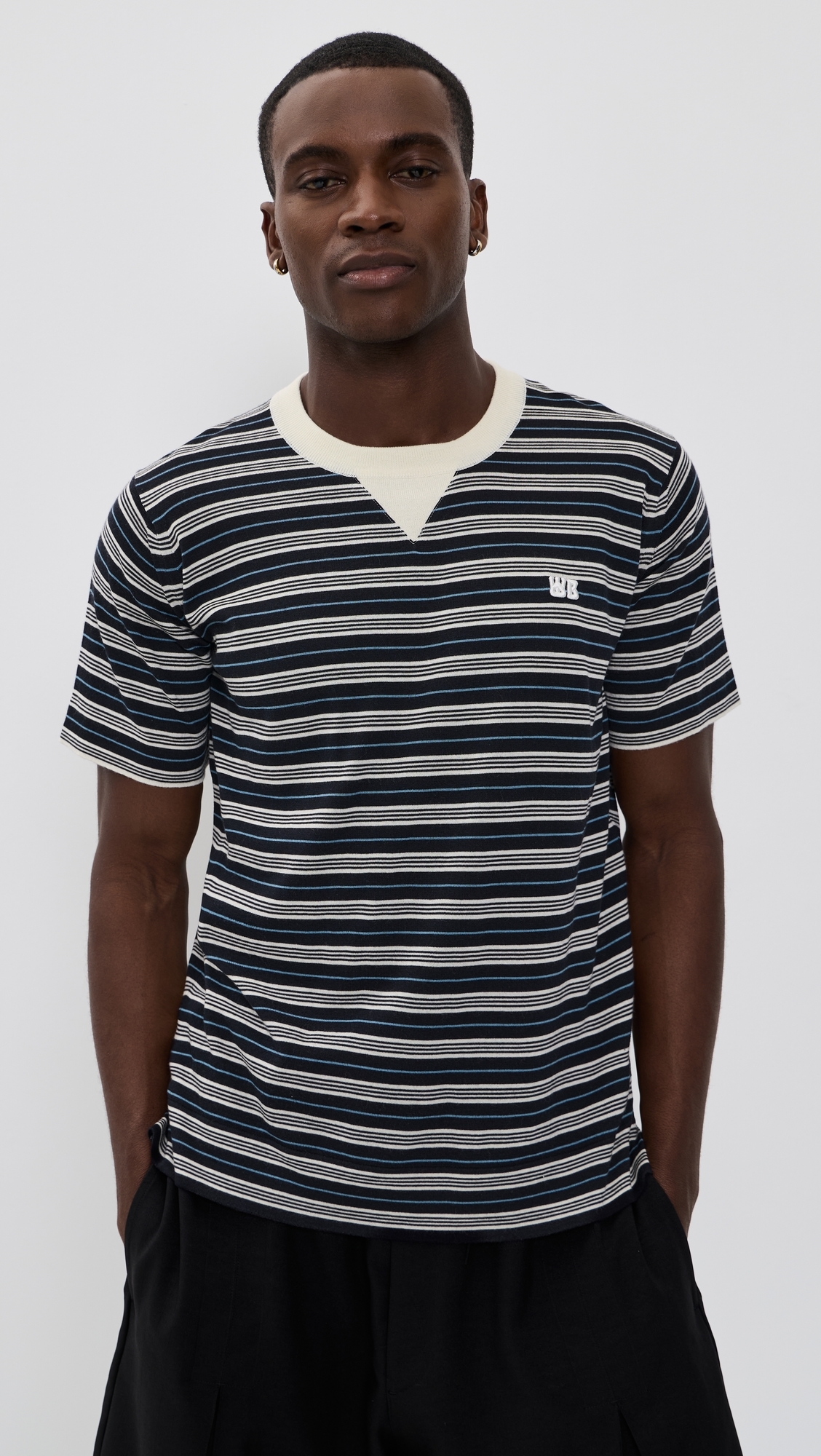 Song Tee Navy/Ivory/Blue