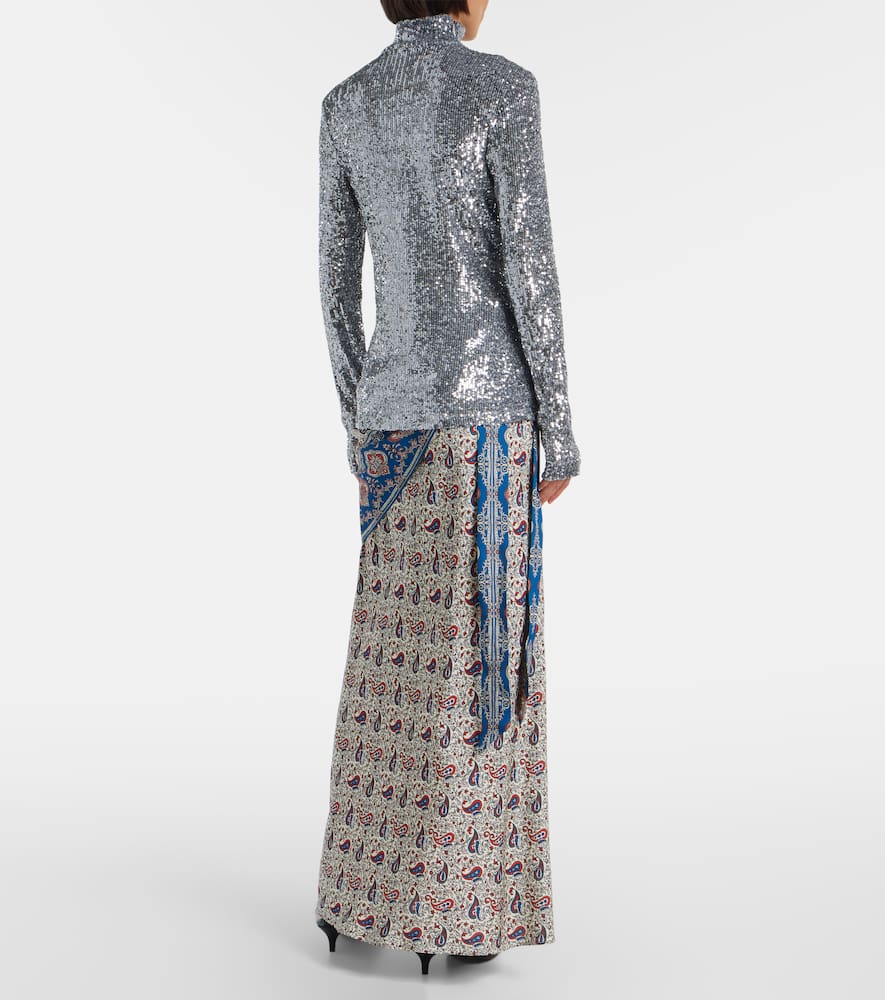 Sequined top