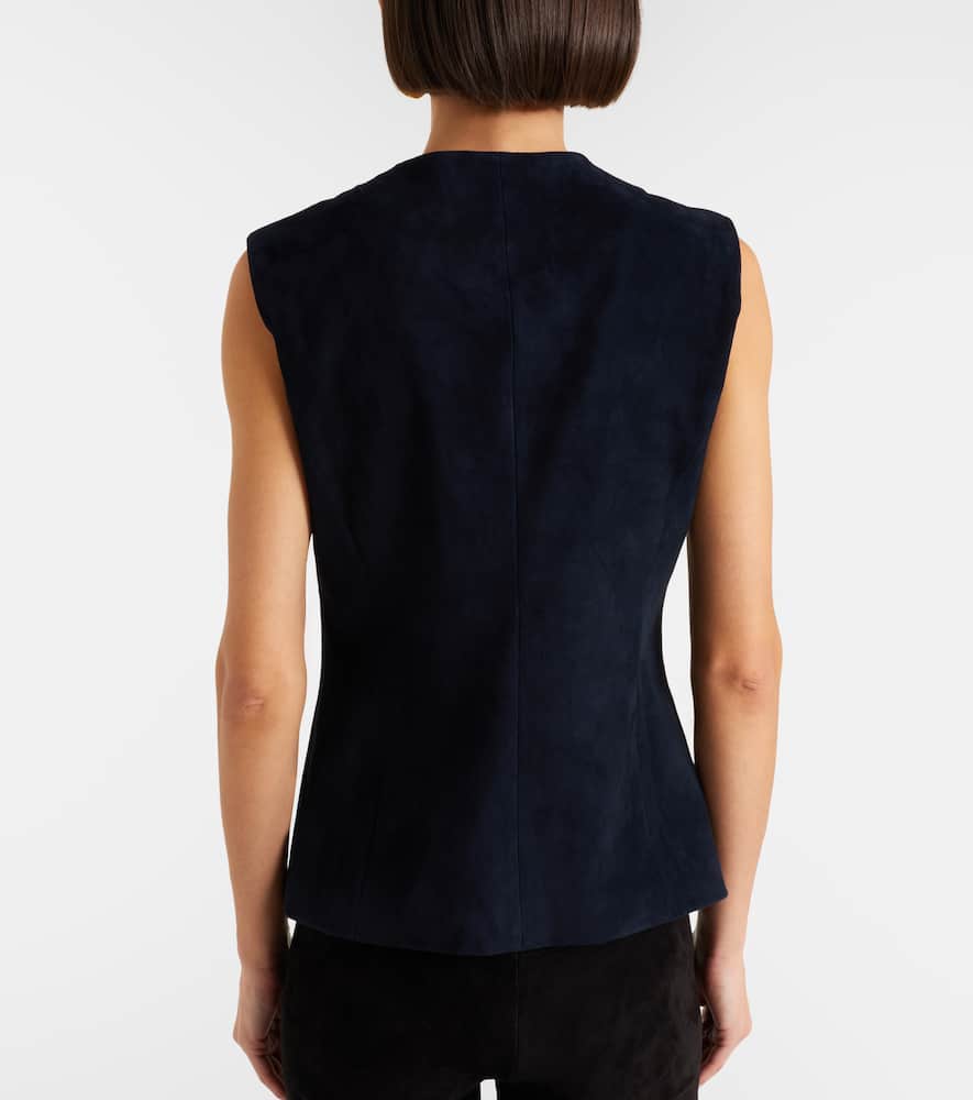 Casino suede vest