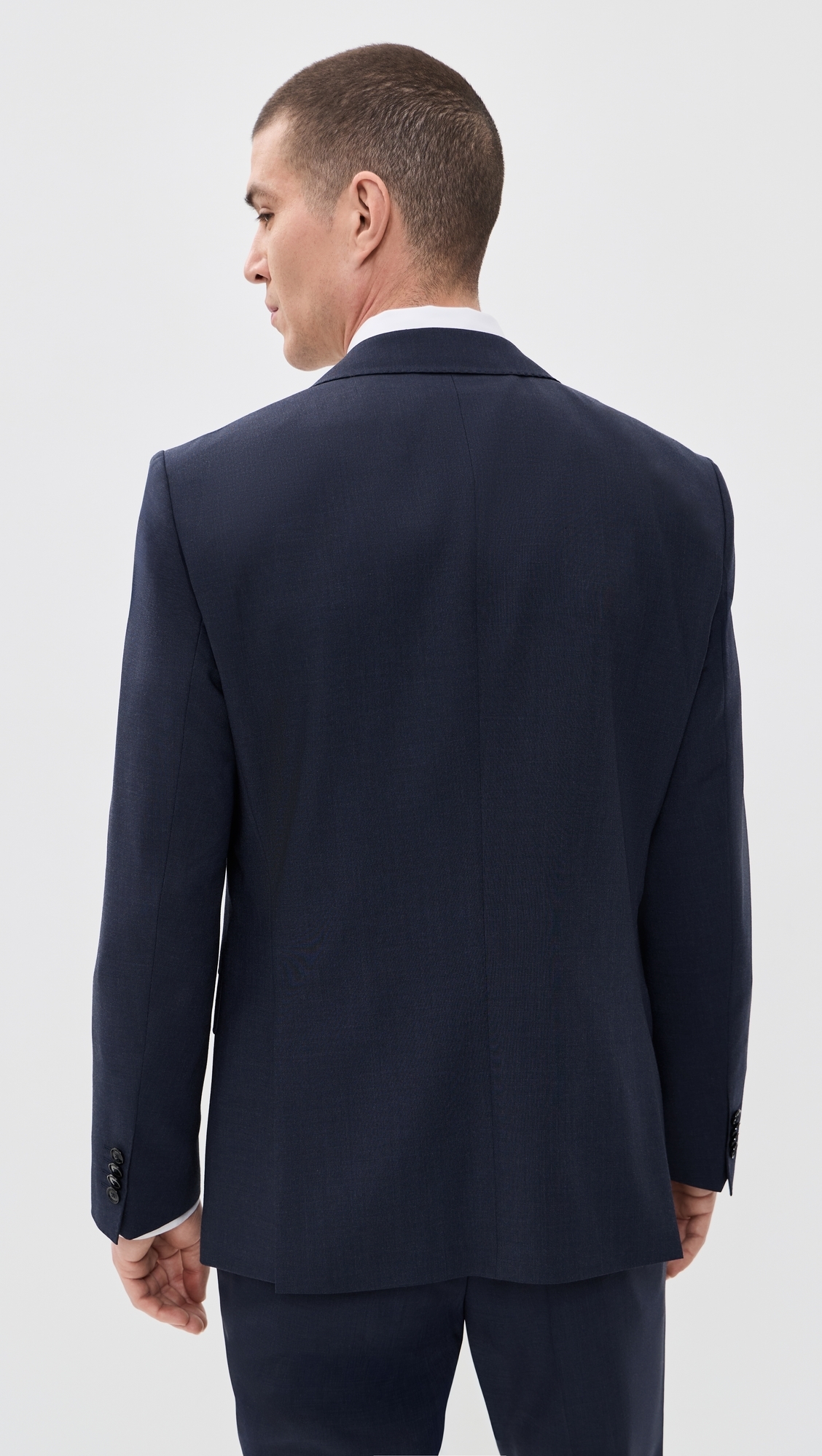 Hutson Suit Jacket Open Blue 44R
