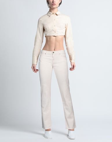 Jacob Cohёn Woman Jeans Cream Size 27 Cotton