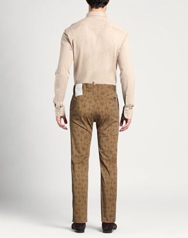 Man Pants Khaki Size 28 Cotton, Elastane