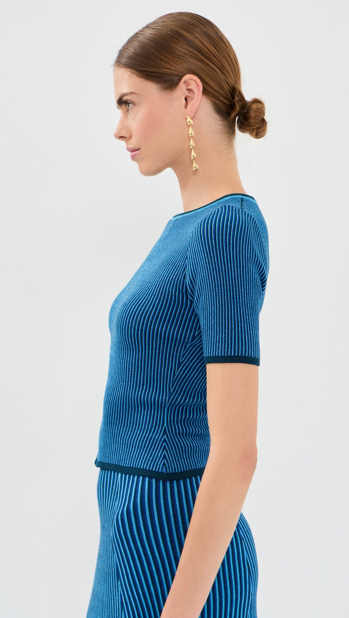 Lienzo Knit Top Blues