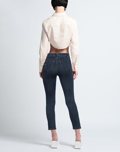 Woman Jeans Blue Size 25 Cotton, Elastomultiester, Elastane