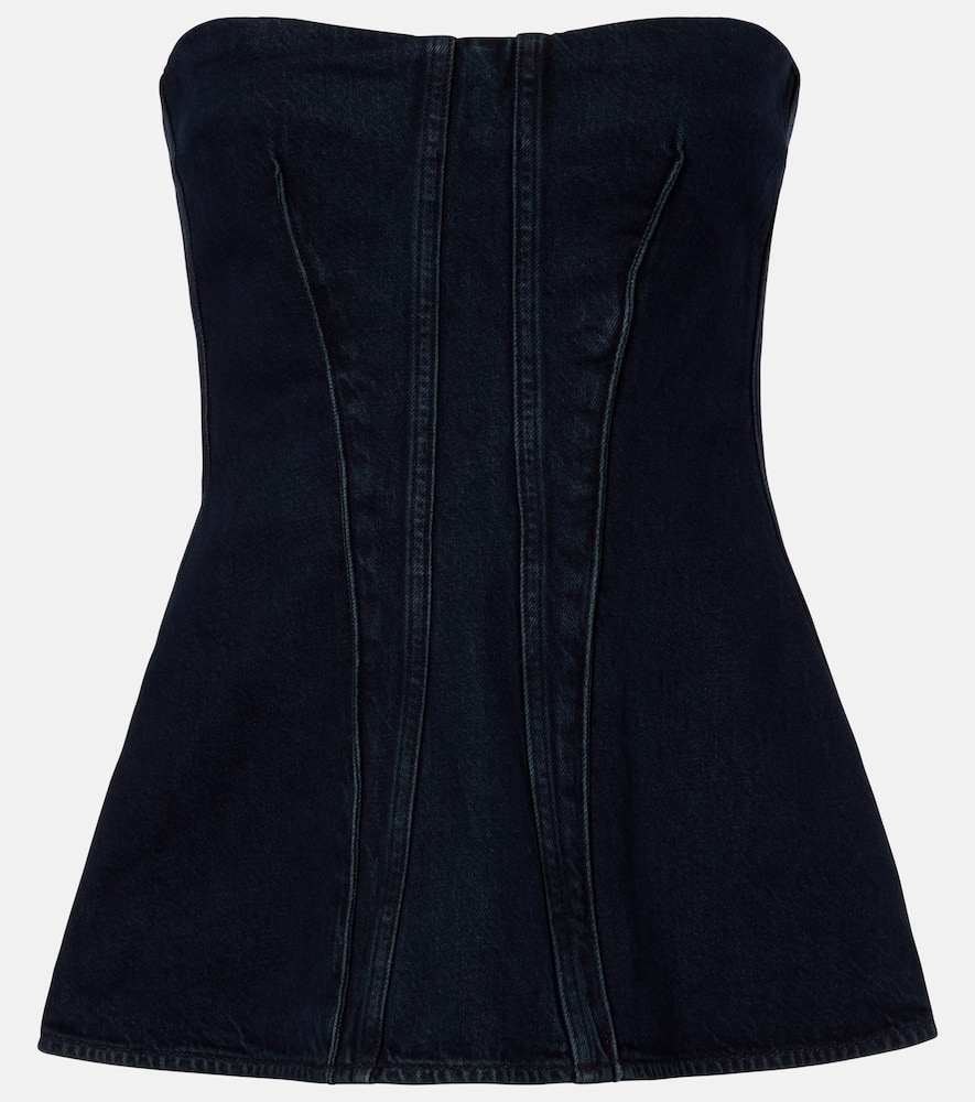 Lara denim corset