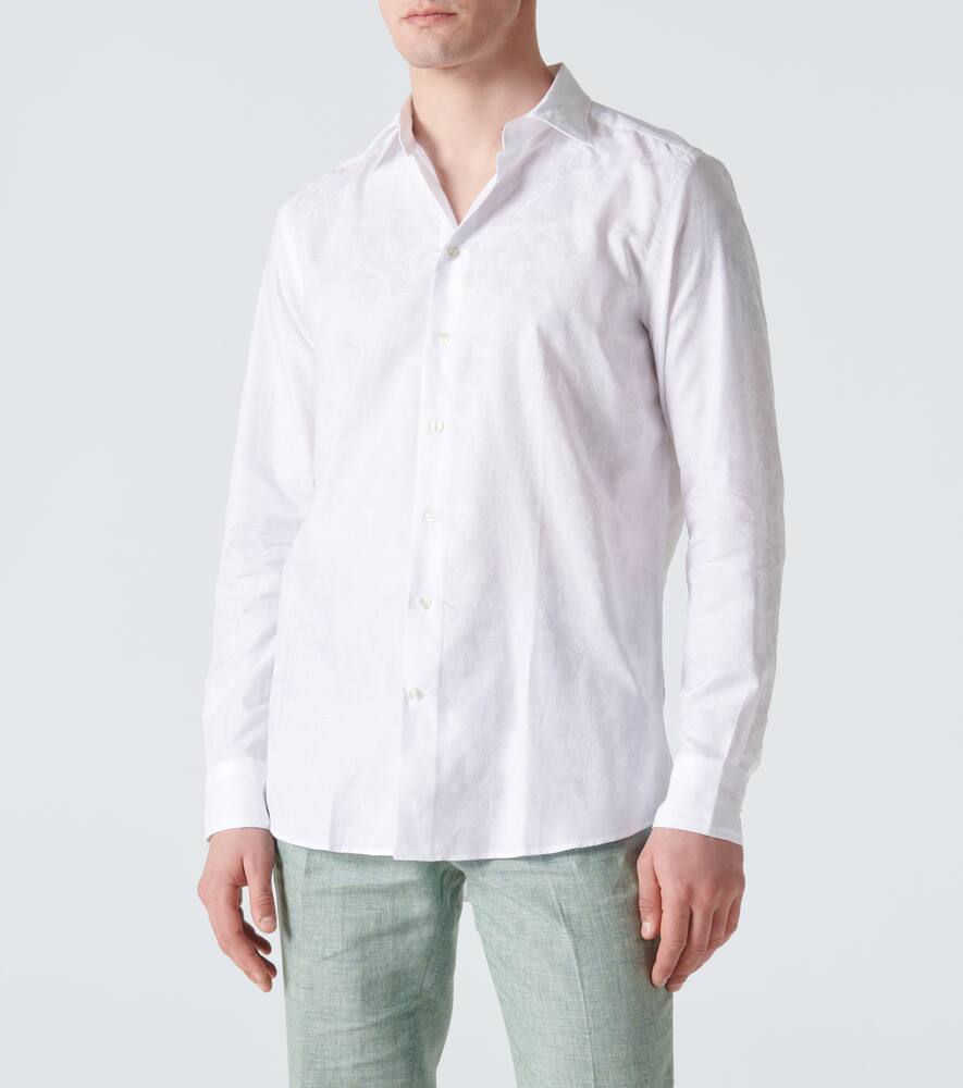 Paisley cotton shirt